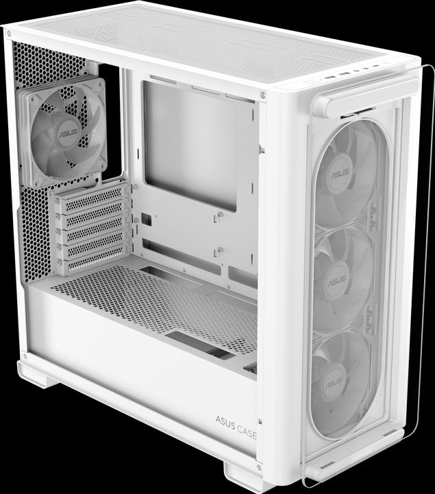 Actual product image ASUS Go A23 PLUS TG ARGB WHITE (Mini-ITX, mATX)