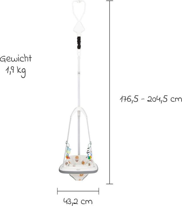 Produktbild Graco Babywippen & Babyschaukeln Türhopser Bumper Jumper inkl. abnehmbarem