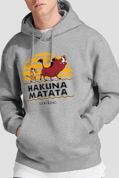 Image du produit The Lion King - Sweat à capuche HAKUNA MATATA - Homme (S)