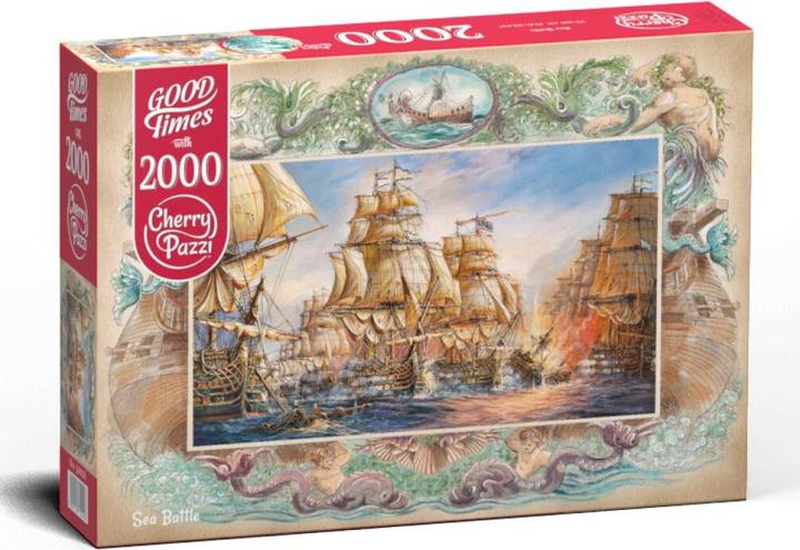 Produktbild Cherry Pazzi Puzzle Seeschlacht 2000 Teile (2000 Teile)