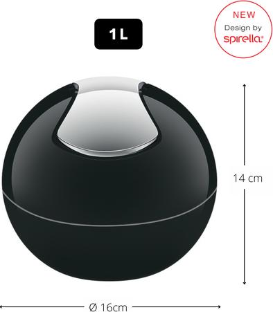 Image du produit spirella Poubelle de table de bowling (1 l)
