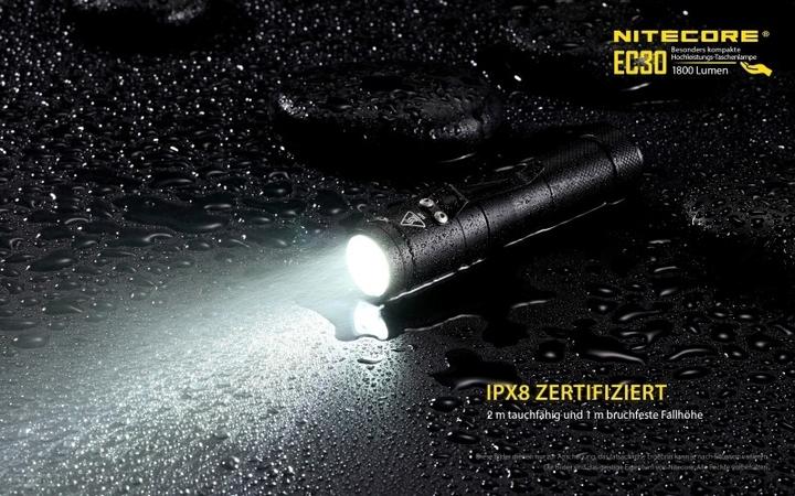 Actual product image Nitecore EC30 incl. battery (11.15 cm, 1800 lm)