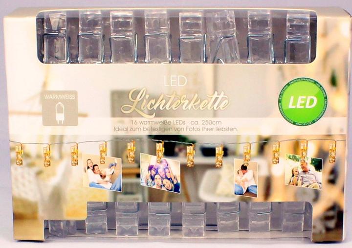Produktbild FT LED Lichterkette Klammern (4.60 m)