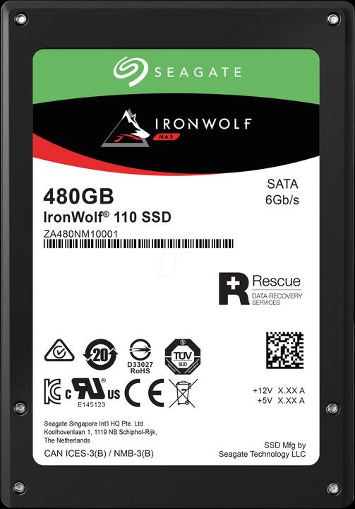 Actual product image Seagate IronWolf 110 (480 GB, 2.5")