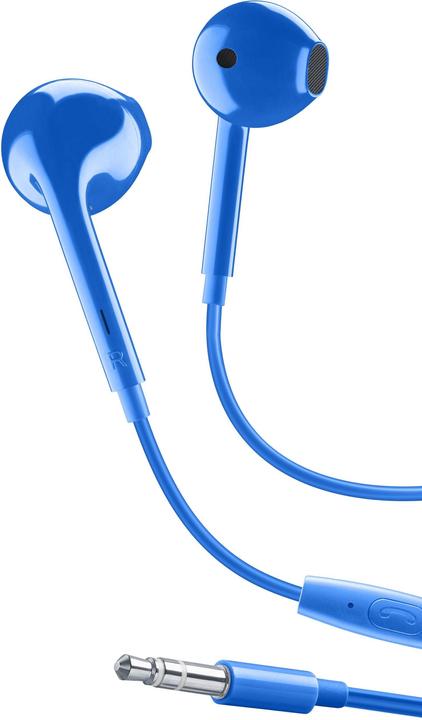 Immagine prodotto Cellularline Musica e suoni Auricolari a capsula blu (Cablato)