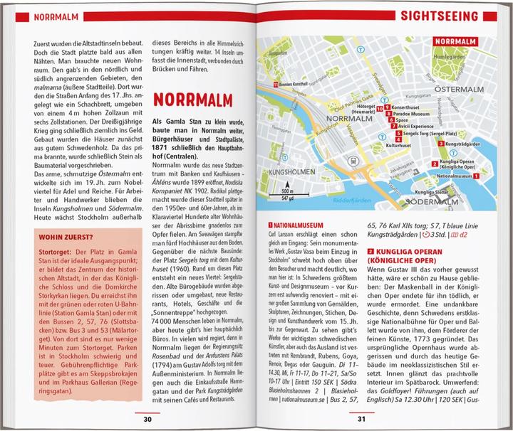 Produktbild Reiseführer Stockholm (Deutsch, Tatjana Reiff, 2024)