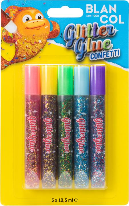 Blancol Confetti (Gelb, Violett, Grün, Blau, Rot, 5 x)