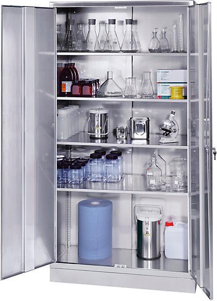 Produktbild kaiserkraft Edelstahlschrank (100 cm, 195 cm)