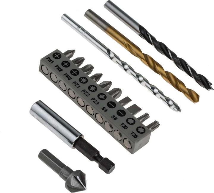 Produktbild Bosch Zubehör X-Line-Titanium Bohrer- und Schrauber-Set, 30-teilig (5.5 mm, 6 mm, 6.5 mm, 7 mm, 8 mm, 2.5 mm, 3 mm, 3.5 mm, 4 mm, 4.5 mm, 5 mm, 1.5 mm, 2 mm)