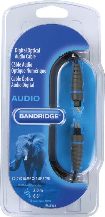 Actual product image Bandridge Audio BAL5602 (2 m, Mid range, Optical)