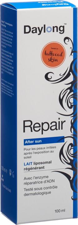 Actual product image Daylong Tattoo After Sun Repair Tattooed Skin (Lotion, 100 ml)