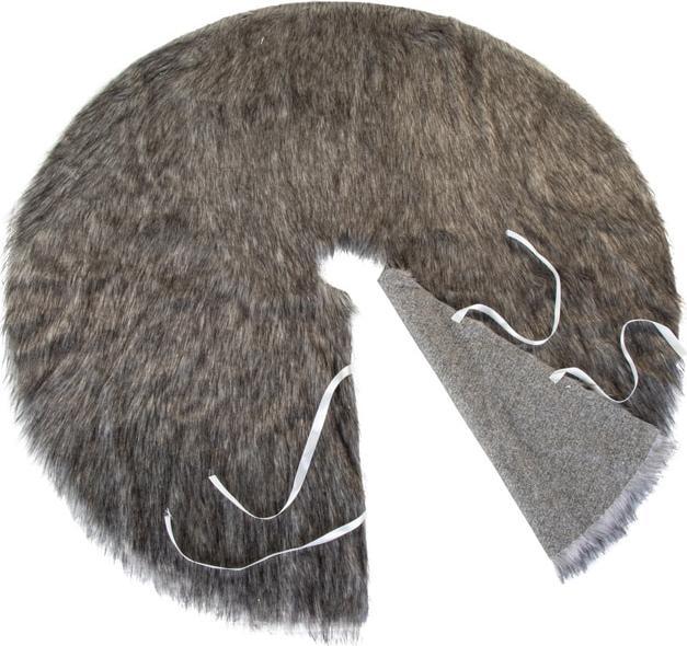 Actual product image MICA Living Tree blanket faux fur - ø approx. 90 cm (1 -part)