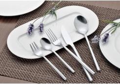 Immagine prodotto Esmeyer Cucchiaio da pranzo "Silke", set da 12, in acciaio inossidabile 18/0 lucido, lavabile in (12 Pezzo/i, Misurini)
