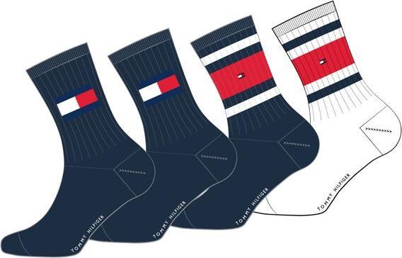 Image du produit Tommy Hilfiger Flag & Sport Stripe (paquet de 4, 27 - 30)