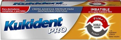 Kukident Pro Crema Adh Doble Accion 40g