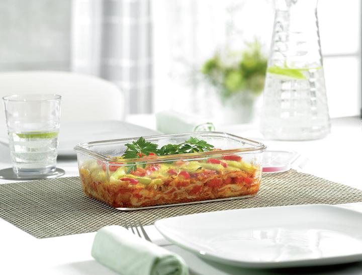 Actual product image Tefal K30103 Food Storage Container Square Box (e) (0.90 l)