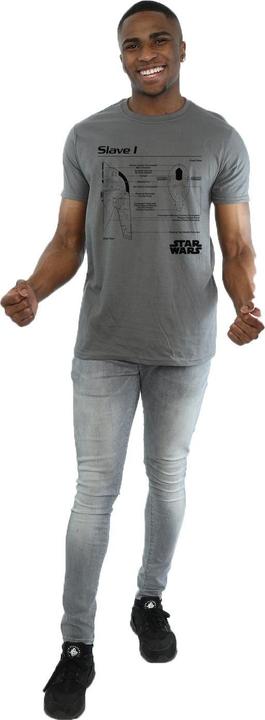 Produktbild Star Wars Slave 1 Blueprint TShirt (S)