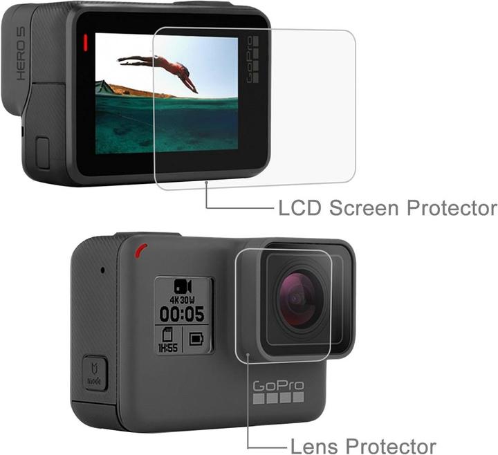 Image du produit GoPro protections d'écran (Héros 7, héros 5, Héros 6)