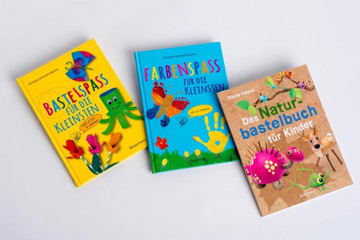 Produktbild Das Naturbastelbuch für Kinder. 41 Projekte zum Basteln mit allem, was Wald, Wiese und Strand (Deutsch, Fiona Hayes, 2020)