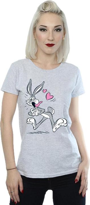 Actual product image Looney Tunes Womens/Ladies Bugs Bunny In Love Cotton T-Shirt (XL)