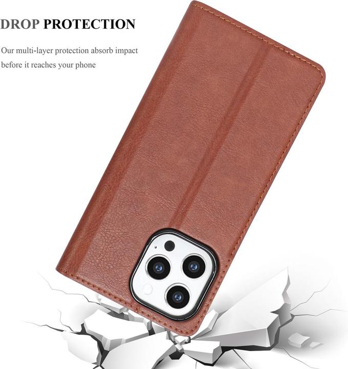 Immagine prodotto Cadorabo Libro Invis. Coperchio magnetico (Apple iPhone 13 Pro Max)