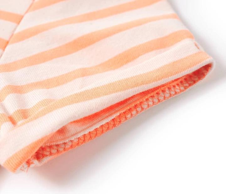 Actual product image VidaXL Children's T-shirt neon orange 104,Material: 95 % cotton. 5 (104)