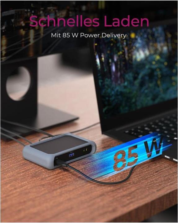 Produktbild Icy Box IB-HUB801-TB4 (Thunderbolt, 4 Ports)