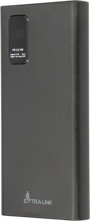 Produktbild Extralink EX.19485 power bank Lithium Polymer (LiPo) Black (10000 mAh, 22.50 W, 37 Wh)