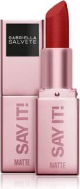 Actual product image Gabriella Salvete Say It! matte lipstick 3.8 g 5