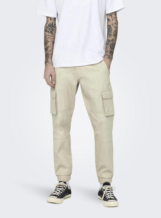 Actual product image Only & Sons Cuff cargo pants (36)