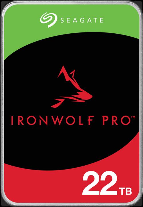 Produktbild Seagate IRONWOLF PRO 22TB SATA 3.5IN 7200RPM NAS (22 TB, 3.5")