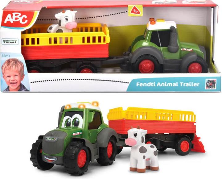 Actual product image Dickie Farm tractor with light & sound
