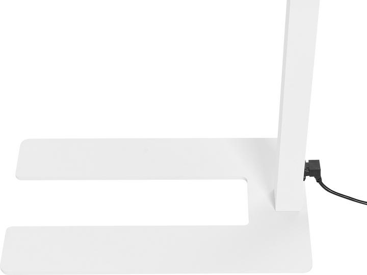 Produktbild Beliani Stehlampe LED Metall weiss 194 cm rechteckig SAGITTA (11200 lm)