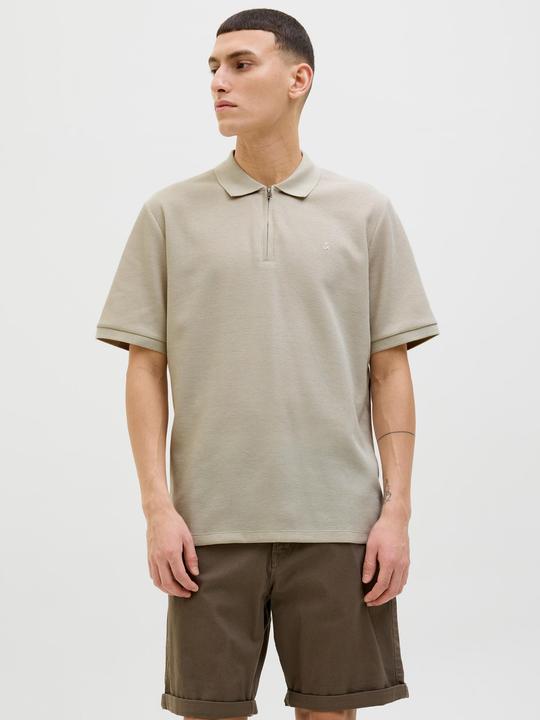 Actual product image Jack & Jones Jjeaustin Zip Polo Ss Sn (M)