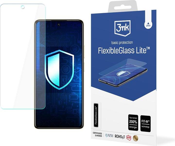Actual product image 3MK Hybrid glass FlexibleGlass Liteâ¢ for Infinix Hot 40 / Hot 40 Pro (Infinix Hot 40i)