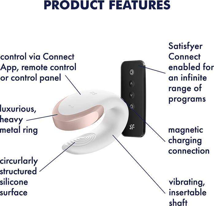 Produktbild Satisfyer Double Love Luxury Partner Vibrator