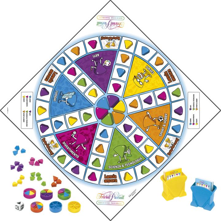 Productafbeelding Hasbro Trivial Pursuit (Italiaans)