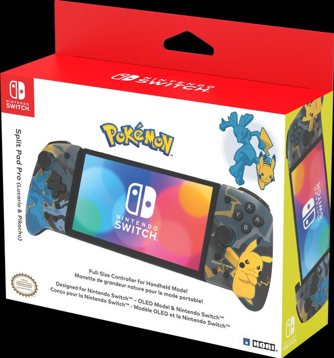 Image du produit HORI Split Pad Pro - Pikachu + Lucario (Switch OLED, Switch)