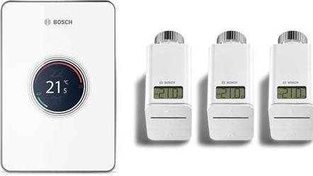 Image du produit Bosch Home Comfort EasyControl CT200 central styring hvid + 3 termostater