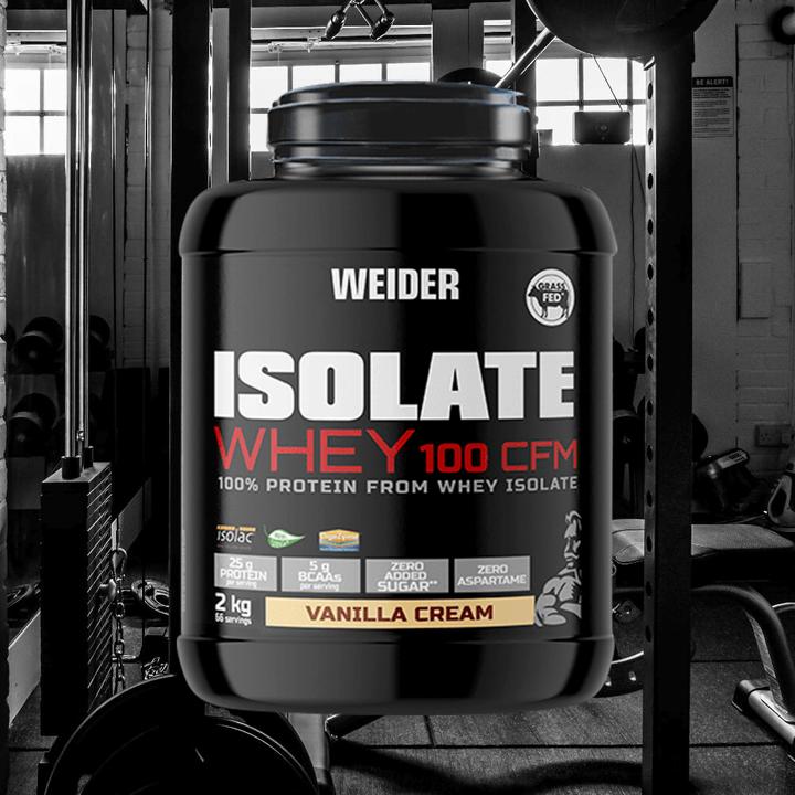Actual product image Weider Isolate Whey 100 CFM (Vanilla, 1 pcs., 2000 g)