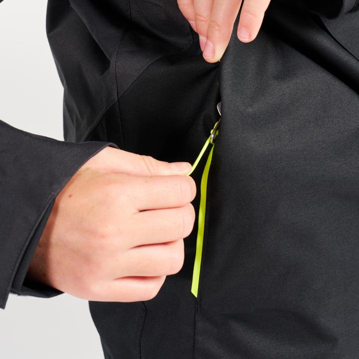 Image du produit Tribord Veste de pluie Veste de voile enfants imperméable au vent - Sailing 300 gris foncé (122)