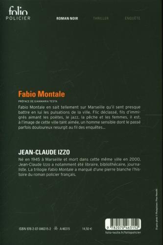 Image du produit Fabio Montale : romans (Français, Izzo Jean-Claude, 2020)