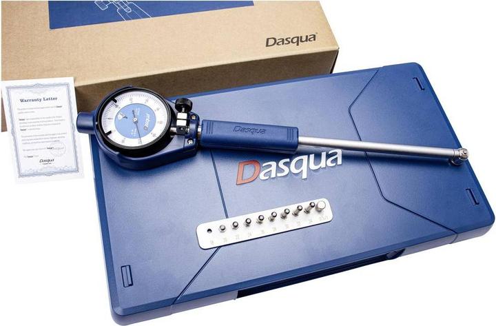Produktbild Dasqua 5510-0005 Kombinierter Messbereichs-Bohrlehrensatz (L x B x H) 352 x 192 x 50mm 160mm Ablesu (16 cm)