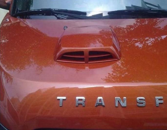 Produktbild Hermex UNIVERSAL Lufthutze Dachhutze Lufteinlass Auto Deko Tuning für Motorhaube oder Dach - Weiss