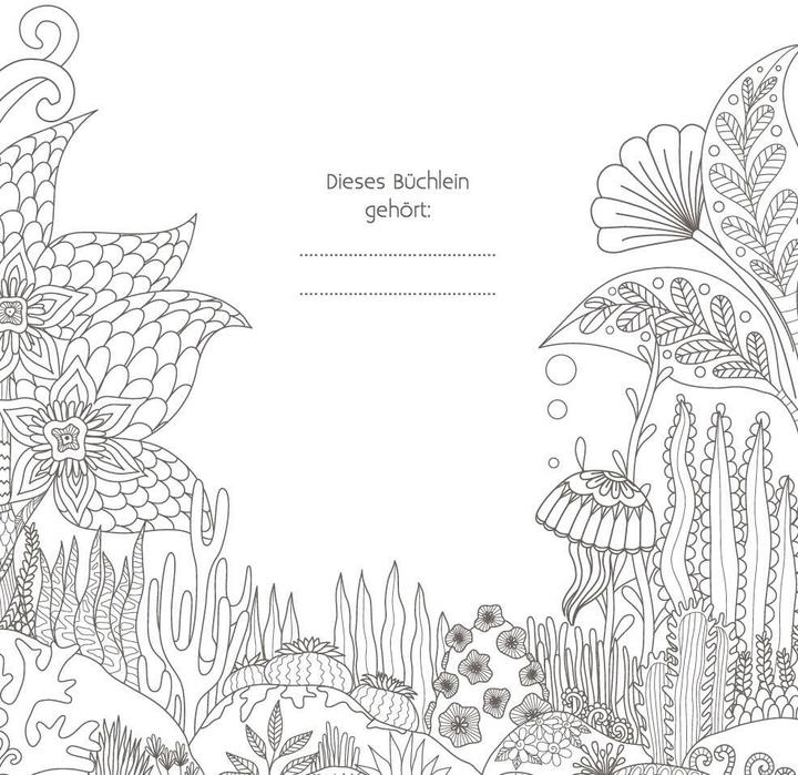 Actual product image Inspiration sounds of the sea | 50 underwater motifs to colour in, dream and relax