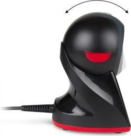 Hamlet HBCS-2D360 Barcodeleser Feststehender Barcodeleser 1D/2D CMOS Schwarz (1D-Barcodes, 2D-Barcodes)