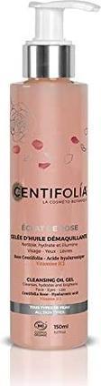 Immagine prodotto Centifolia Gelatina struccante biologica alla rosa, acido ialuronico e vitamina C - 150ml - Éclat (Struccante, 150 ml)