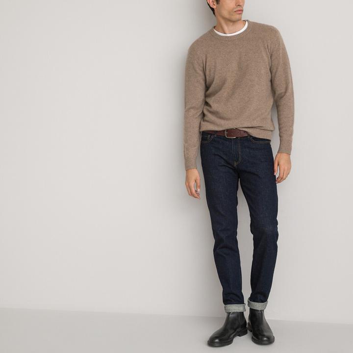 Actual product image La Redoute Collections Cashmere jumper with round neckline (M)
