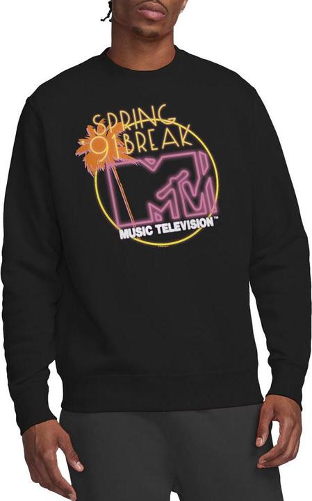 Immagine prodotto MTV Spring Break '91 Felpa Insegna al Neon Adulto Unisex (L)