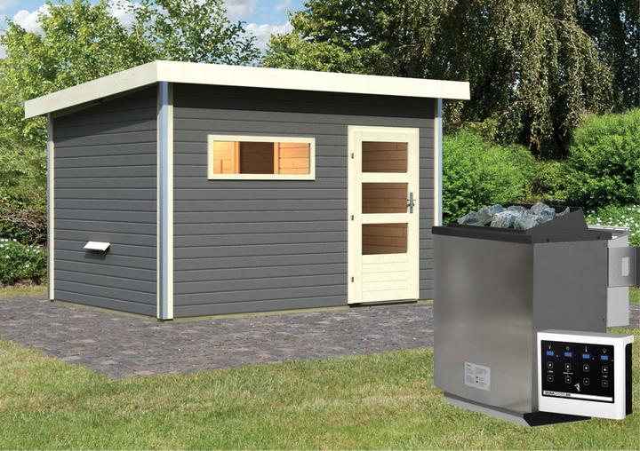 Immagine prodotto Karibu Skrollan 2 con anticamera (9 KW Bio controllo esterno)